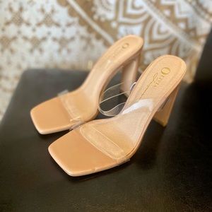 Sweet Like Candy Camel Heels